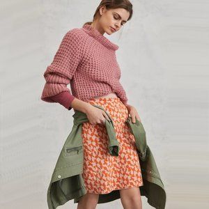 Maeve Anthropologie Knit Anja Skirt Petite Small New